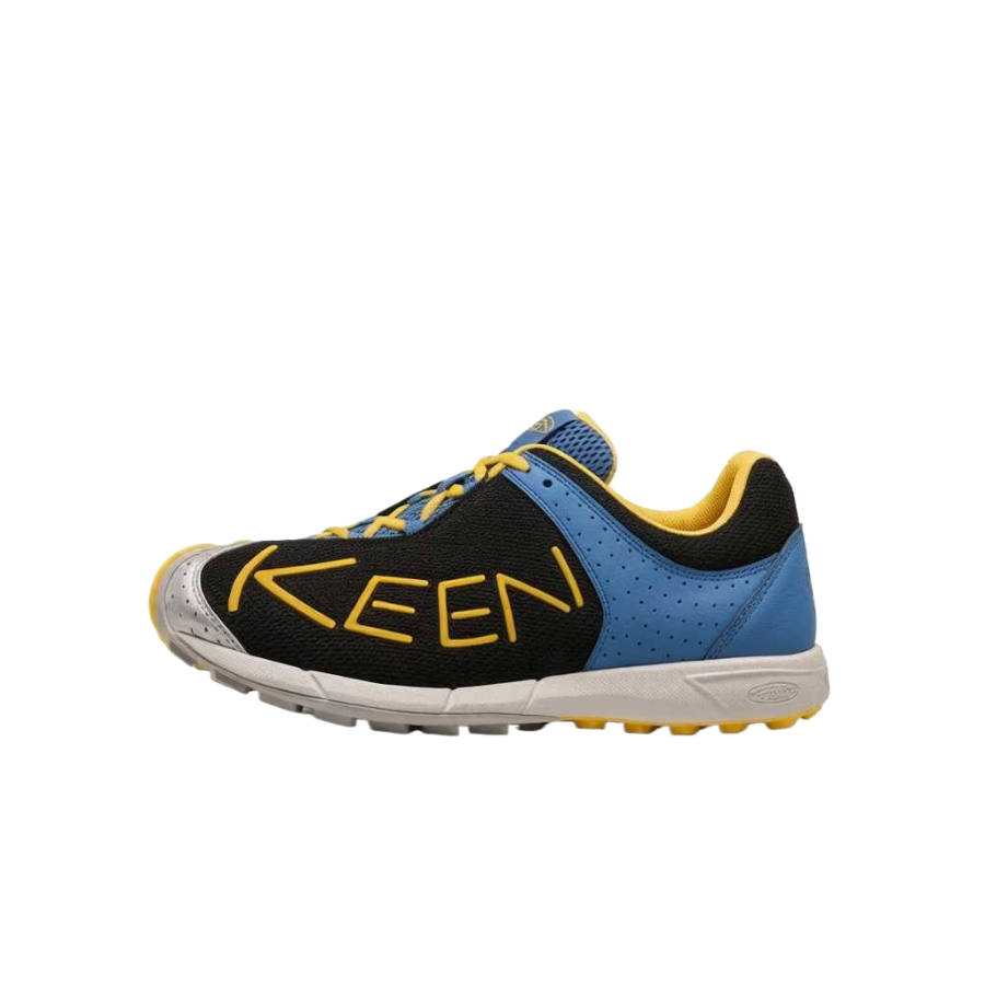 Keen Running Shoes Men's Low Top Bright Cobalt Blue/Black/Yellow