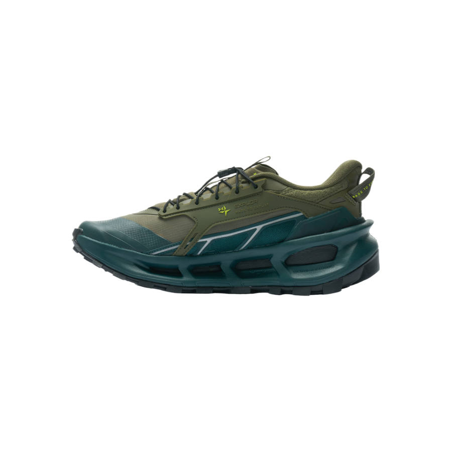 Under Armour EXPLOR Trail Running Shoes Unisex Low Top Misty Green