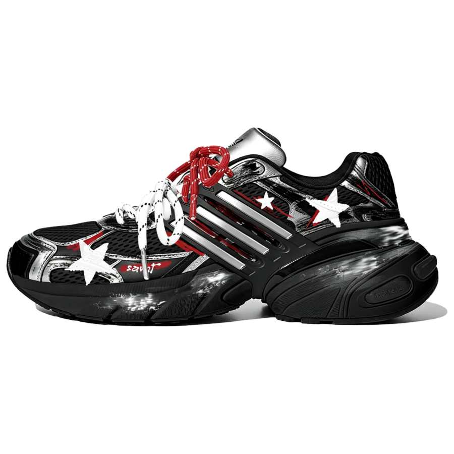 Adidas Originals ADISTAR XLG Chunky Sneakers Unisex Low Top Red/Black