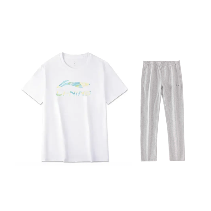 Li-Ning Li Ning Casual Sportswear Men's Crew Neck Moderate