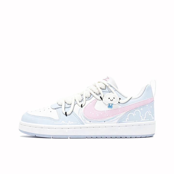 Nike Nike Court Borough Skateboard Shoes Unisex Low Top White