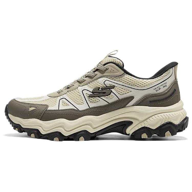 Skechers OUTDOOR MENS Mountaineering & Hiking Shoes Men's Low Top Natural/Taupe