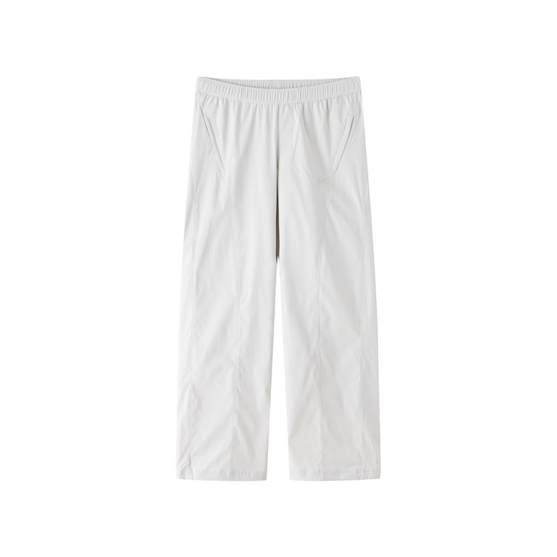 Under Armour Casual Pants Women's Gray White Moderate Straight Fit Pants