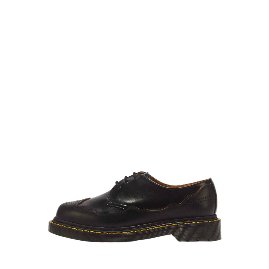 Dr.Martens Casual Leather Shoes Women's Low Top Black