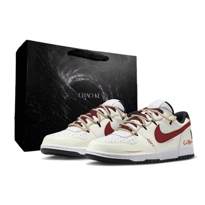 Nike Nike Big Skateboard Shoes Men's Low Top Gray