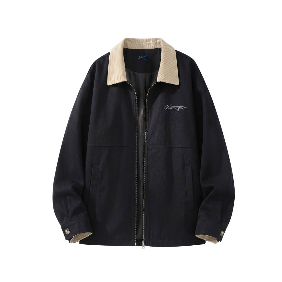 WARRIOR WARRIOR Jackets Unisex Lapel Moderate Straight Fit