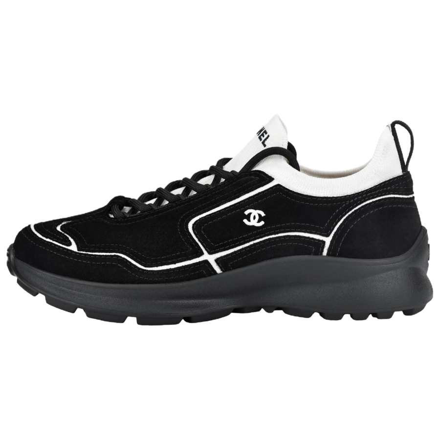 CHANEL Casual Shoes Women's Low Top Black
