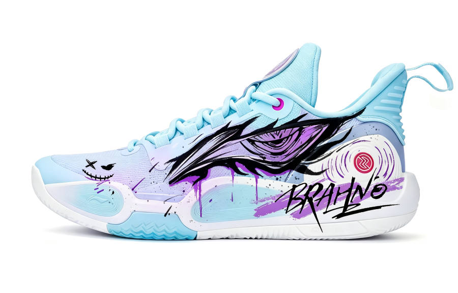 Li-Ning Li Ning Speed 9 Basketball Shoes Men's Low Top Purple Black