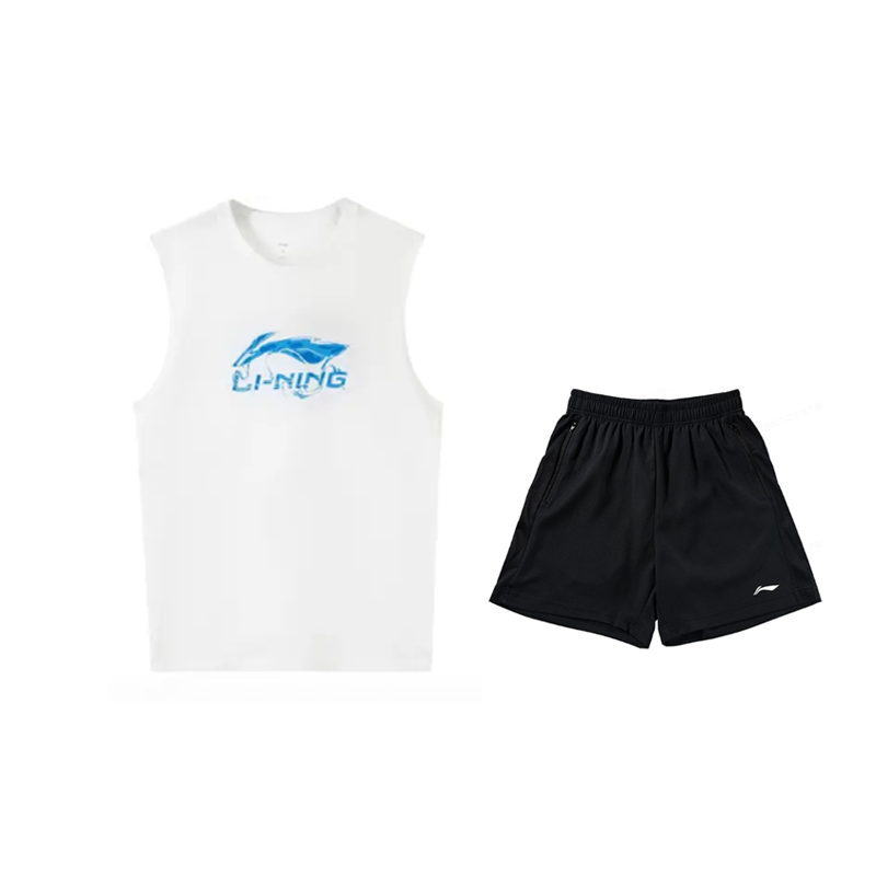 Li-Ning Li Ning Casual Sportswear Men's Crew Neck Moderate