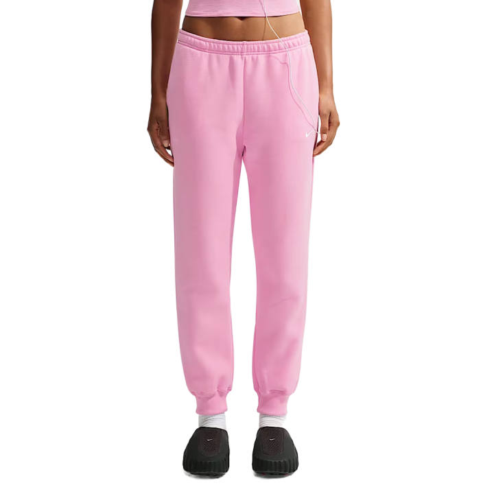 Nike Nike Knitted Sweatpants Women's Pink Rising/Sail Moderate Cuffed Pants