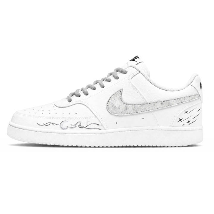 Nike Nike Court Vision Skateboard Shoes Unisex Low Top Gray
