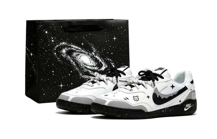 Nike Nike Terra Manta Casual Shoes Unisex Low Top Black White Gray Colorway