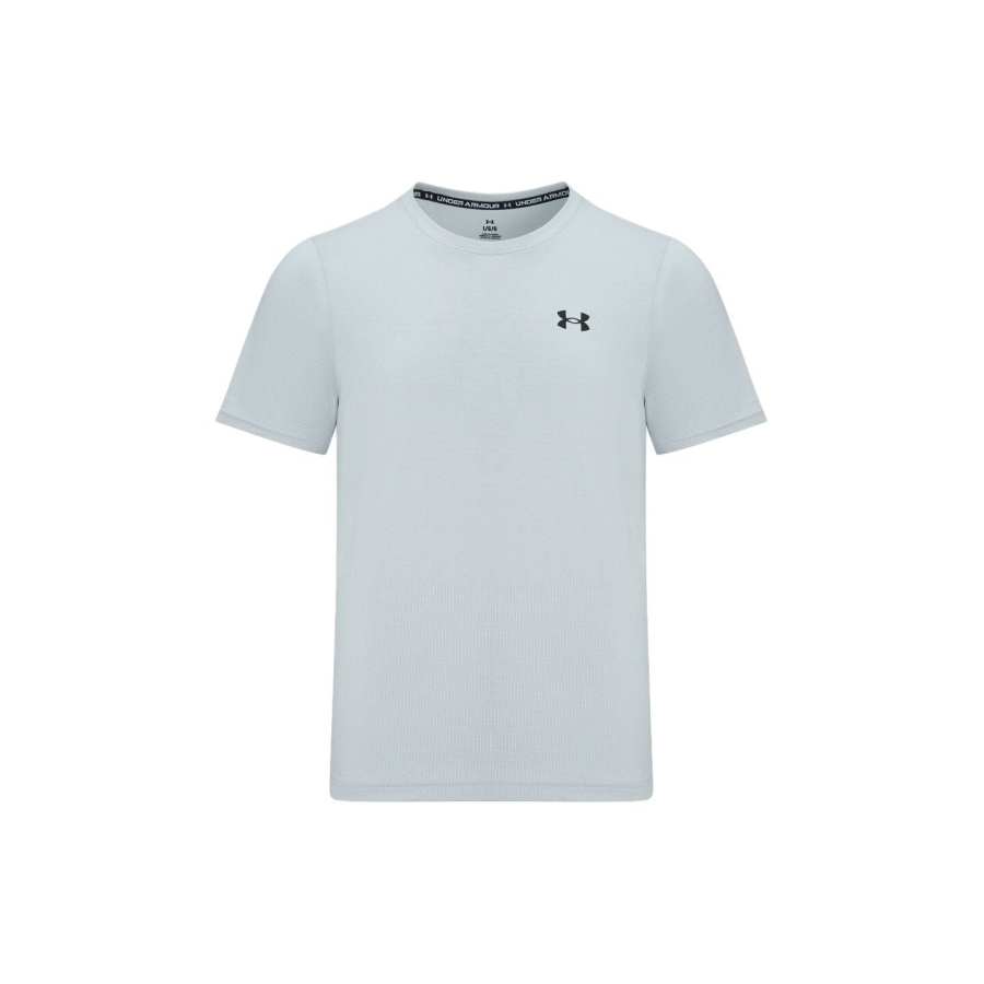 Under Armour T Shirts Men's Modern Gray 011 Crew Neck Straight Fit