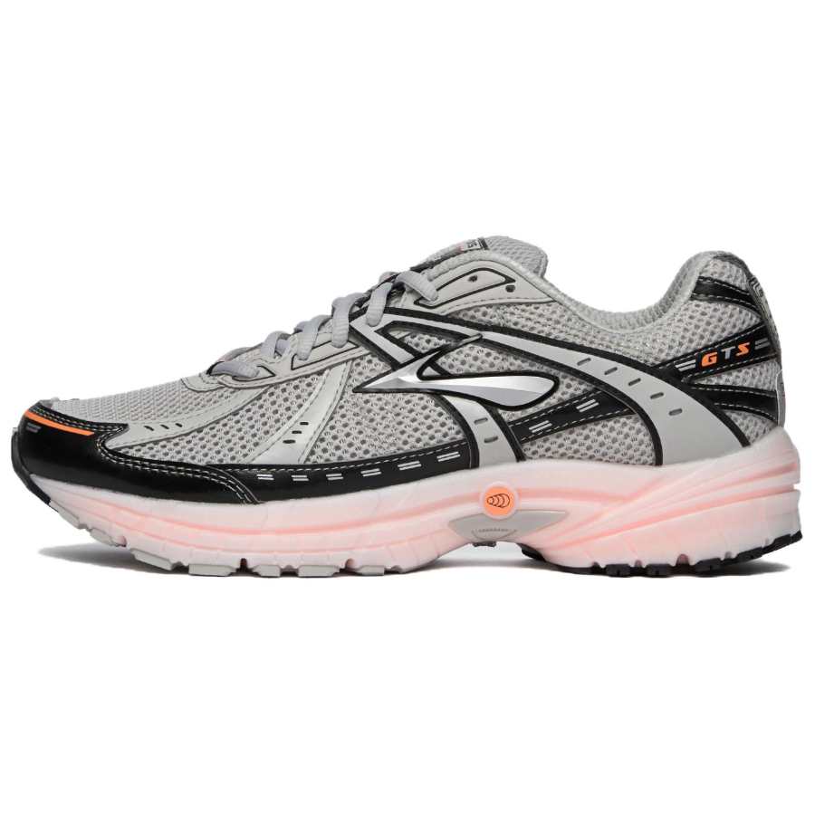 Brooks Adrenaline GTS 10 Running Shoes Unisex Tranquil Gray/Coral Rose