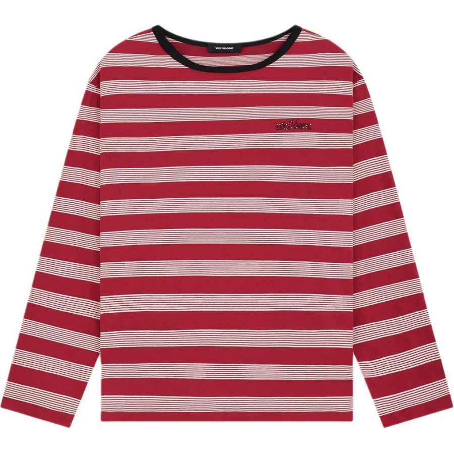 WE11DONE WE11DONE T Shirts Unisex Red Crew Neck