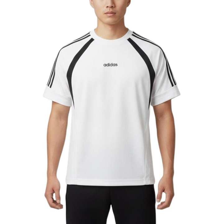Adidas Adidas T Shirts Men's White Crew Neck Moderate