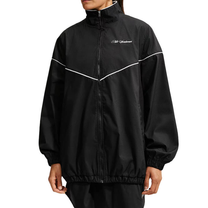 Nike Nike Jackets Women's Black/Canvas/Black Stand Collar Moderate