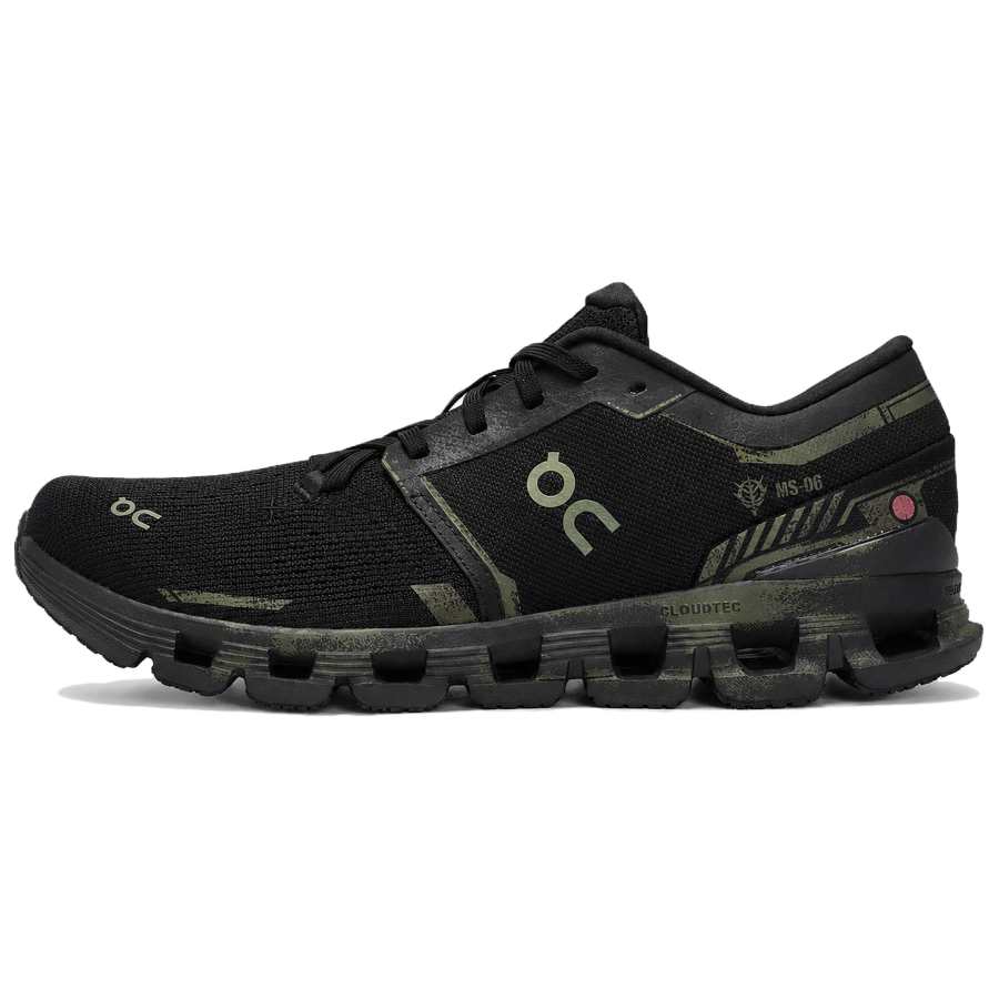 On On Cloud X4 Running Shoes Men's Low Top Blue