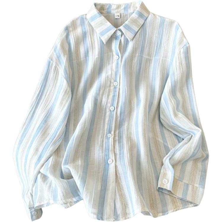 CHARM GLOW Shirts Women's Lapel Moderate A Line