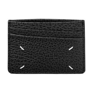 Maison Margiela Cow Leather Card Holder Men's Black