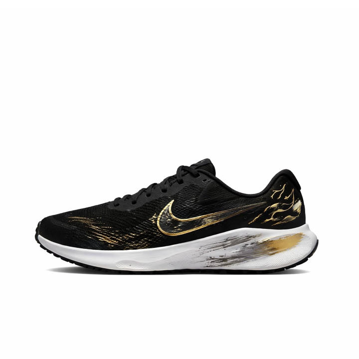 Nike Nike REVOLUTION 7 Running Shoes Unisex Low Top Black/White/Gold