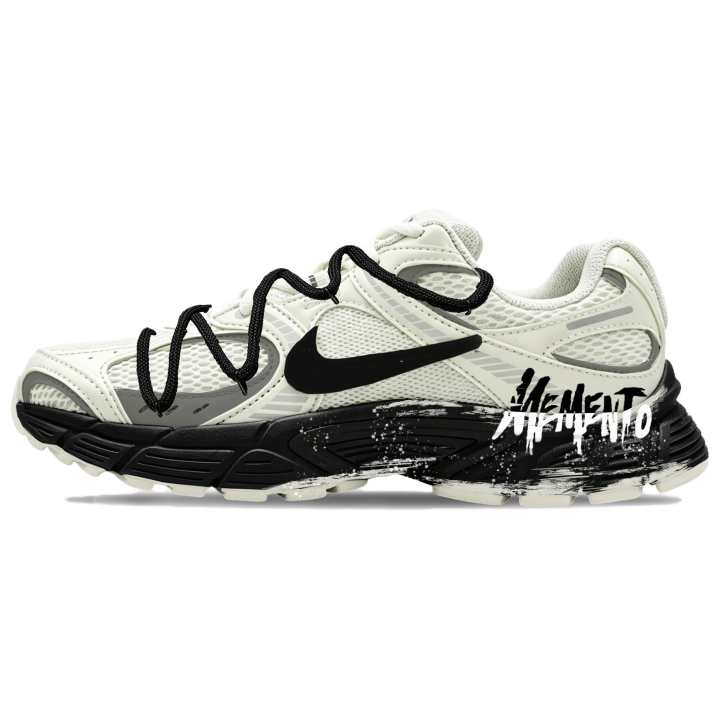 Nike Nike V5 RNR Running Shoes Women's Low Top Ecru Black Gray Color Block