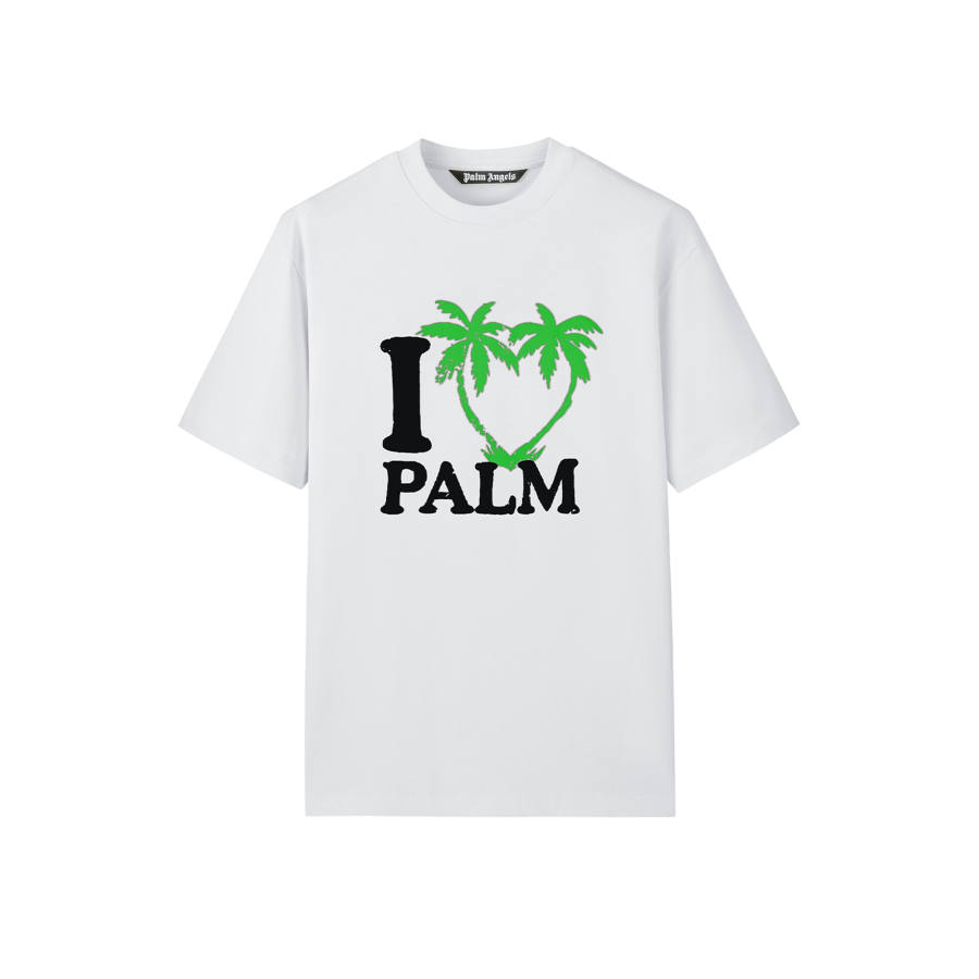 PALM ANGELS T Shirts Unisex Crew Neck Moderate Straight Fit