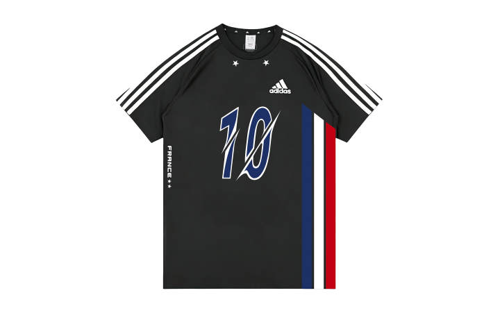 Adidas Adidas Football T Shirts Unisex Black Crew Neck Moderate