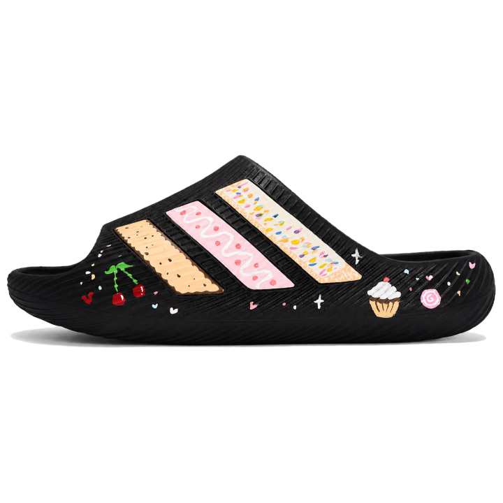 Adidas Adidas Purechill Slide Slippers Unisex Black Yellow Pink