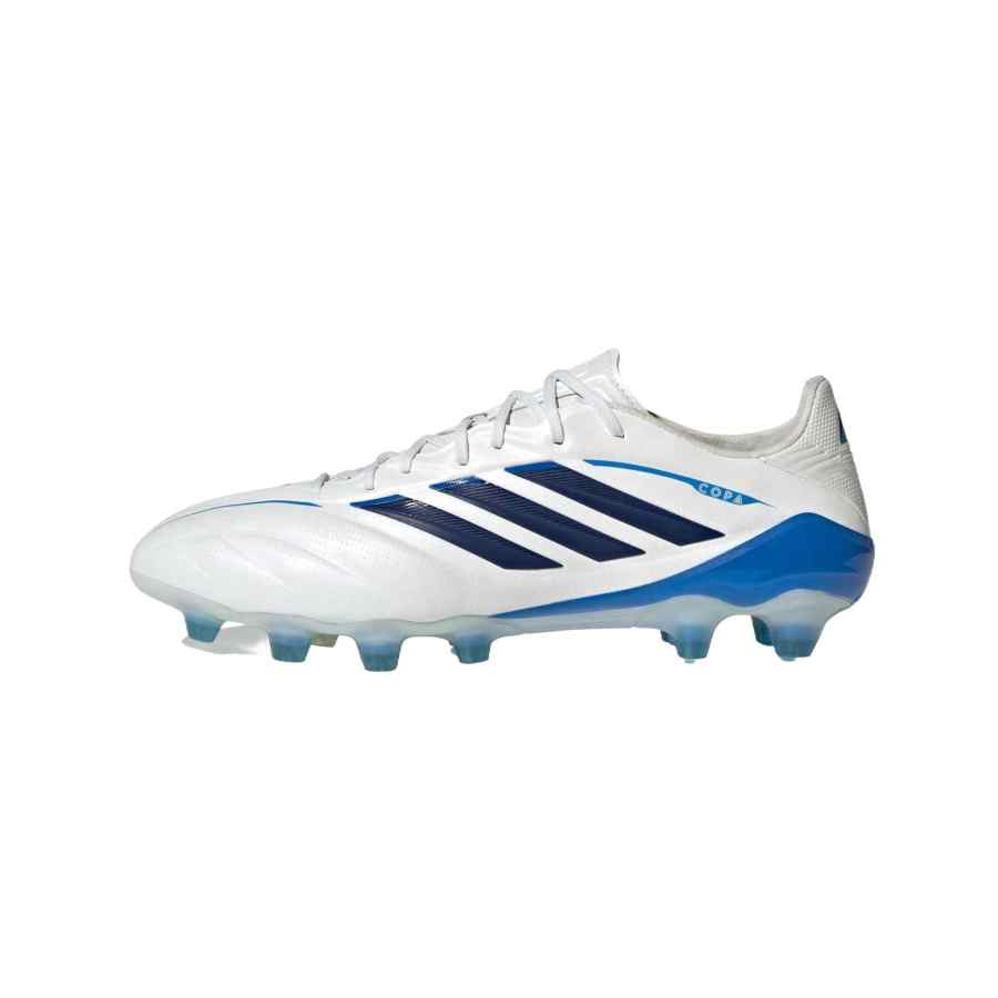 Adidas Adidas Copa Pure.4 Soccer Shoes Unisex Low Top Zero Metal/Dark Blue/Glossy Finish Blue