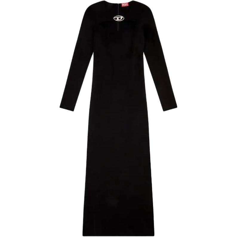 Diesel D-Ams logo-plaque dress