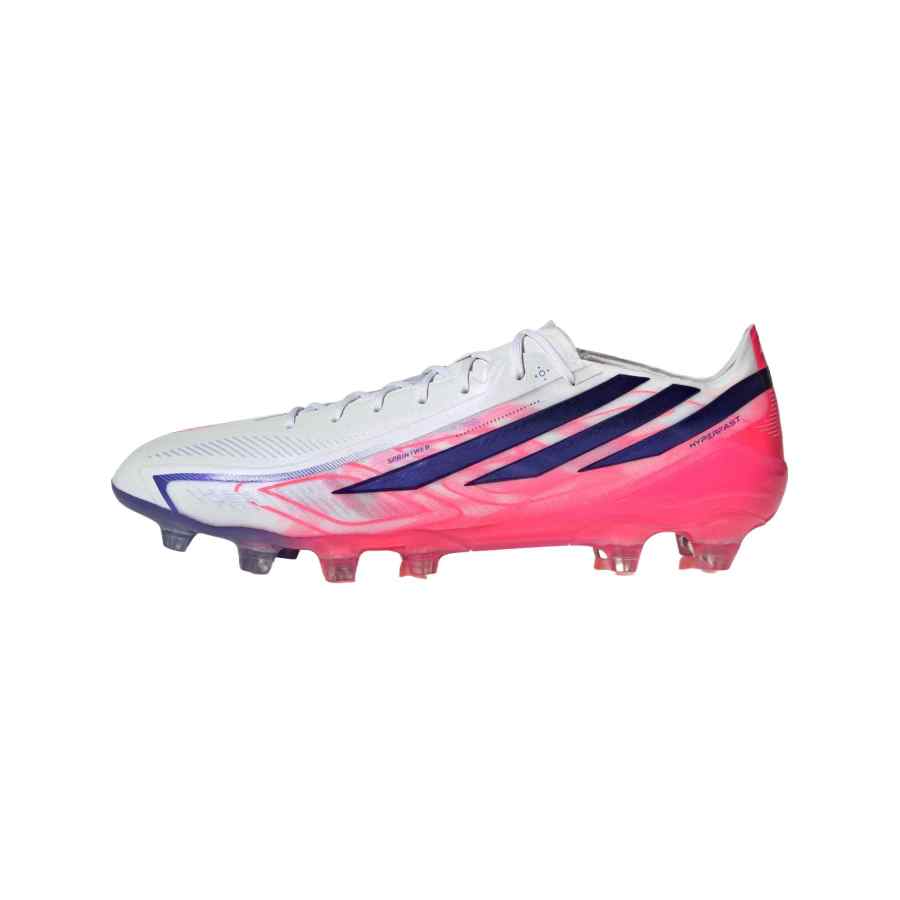 Adidas Adidas F50 Soccer Shoes Unisex Low Top Cloud White/Sun Purple/Sun Turbo