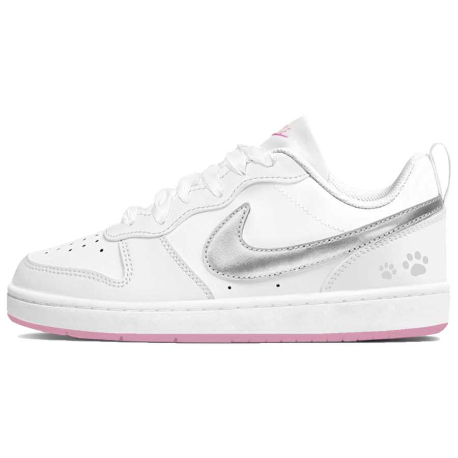 Nike Nike Court Borough 2 Skateboard Shoes Unisex Low Top Gray