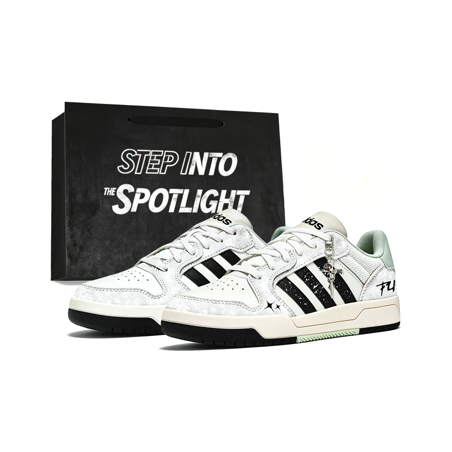 Adidas Adidas ENTRAP Skateboard Shoes Unisex Low Top White