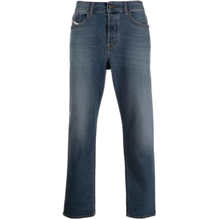 DIESEL DIESEL Jeans Men's Blue Moderate Straight Fit Pants