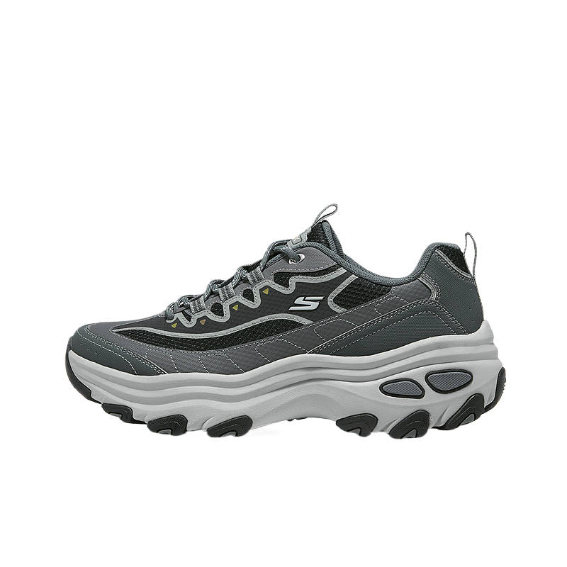 Skechers OUTDOOR MENS Chunky Sneakers Men's Low Top Black