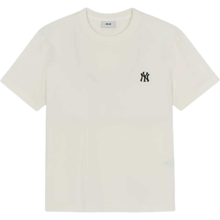 MLB MLB T Shirts Unisex Ivory White Crew Neck
