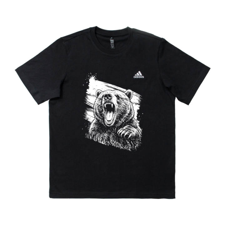 Adidas Adidas MUST HAVES T Shirts Unisex Black Crew Neck