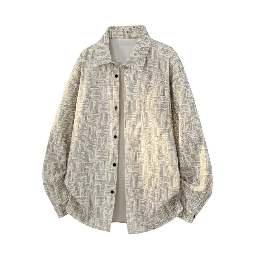 GWAF Shirts Unisex Lapel Moderate Straight Fit