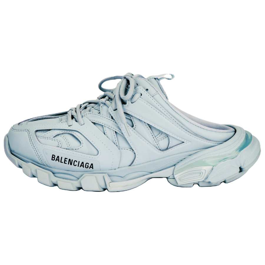 Balenciaga Track 1.0 Low top Chunky Sneakers Men's Light Blue