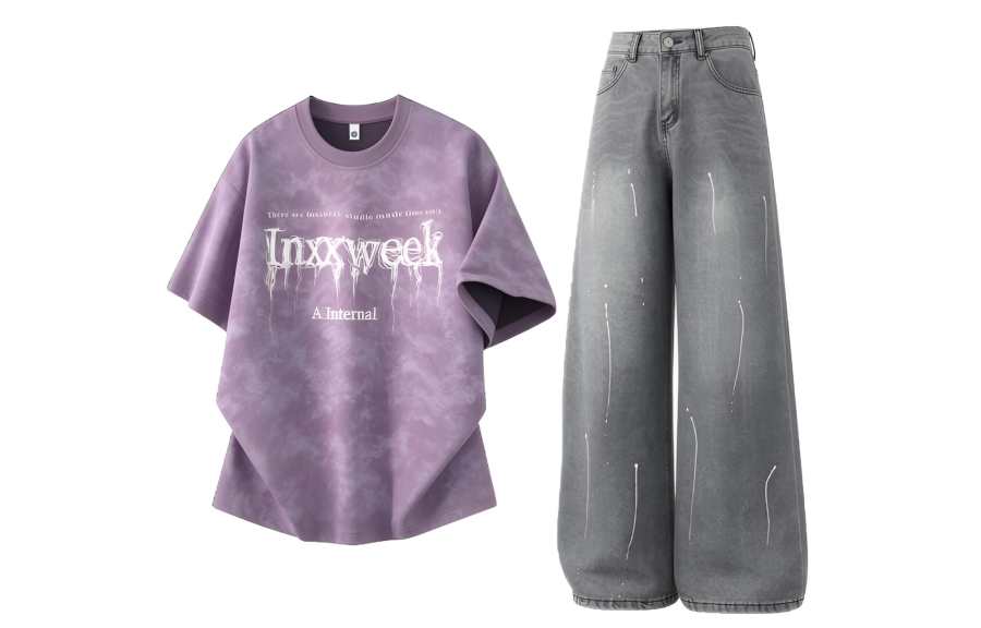 GWAF Casual Sportswear Unisex Crew Neck Moderate