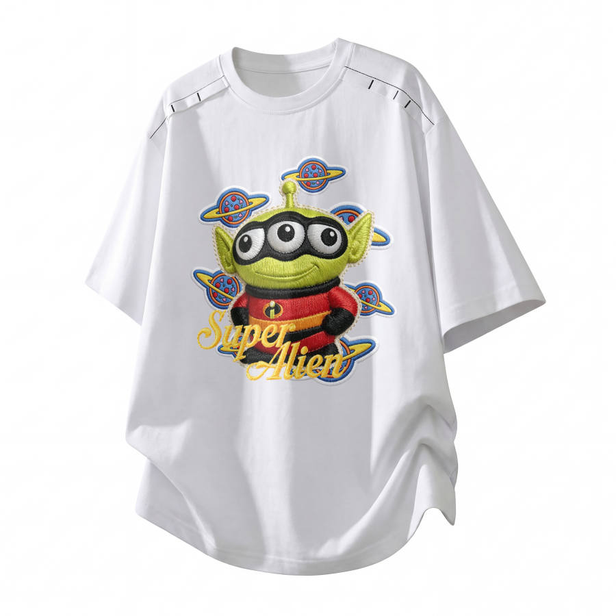 Disney T Shirts Unisex Crew Neck Moderate Straight Fit