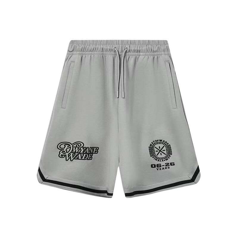 Li-Ning Li Ning Sports Shorts Men's Gray Moderate Straight Fit Pants