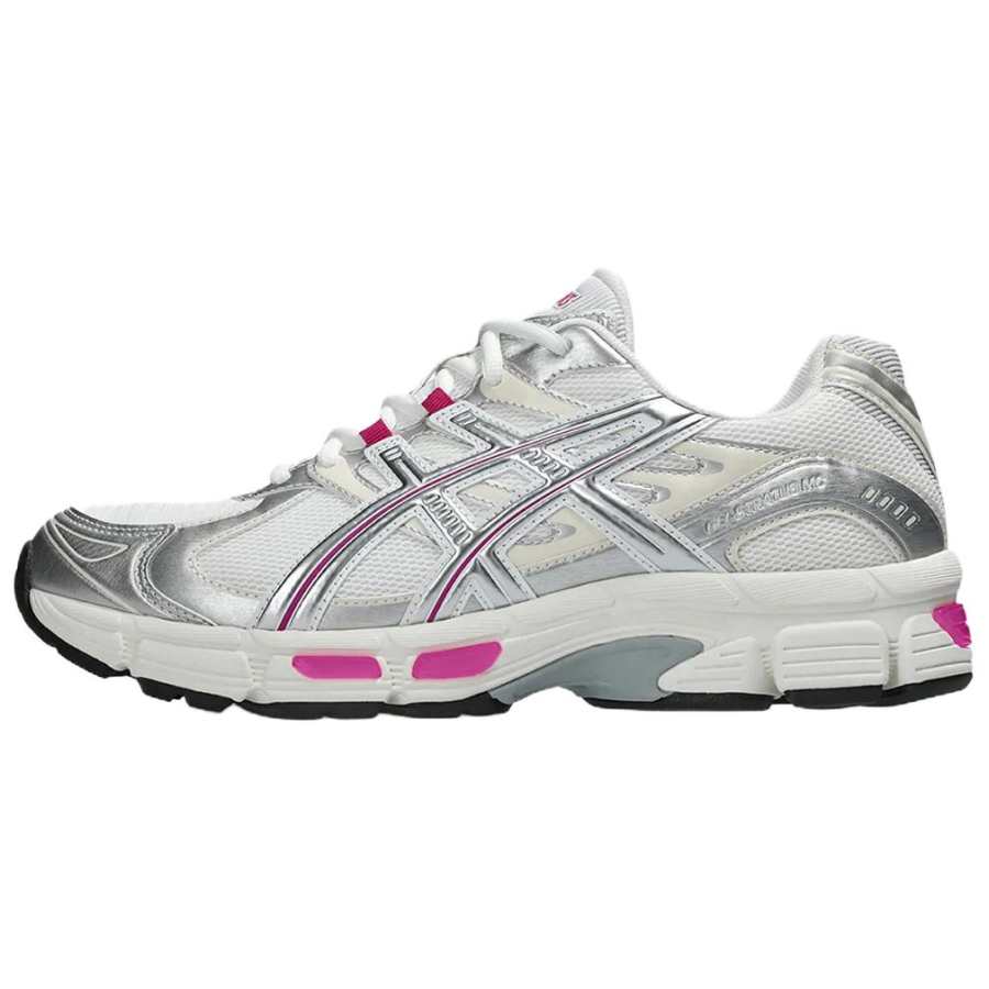 ASICS GEL STRATUS MC Running Shoes Men's White Silver Pink