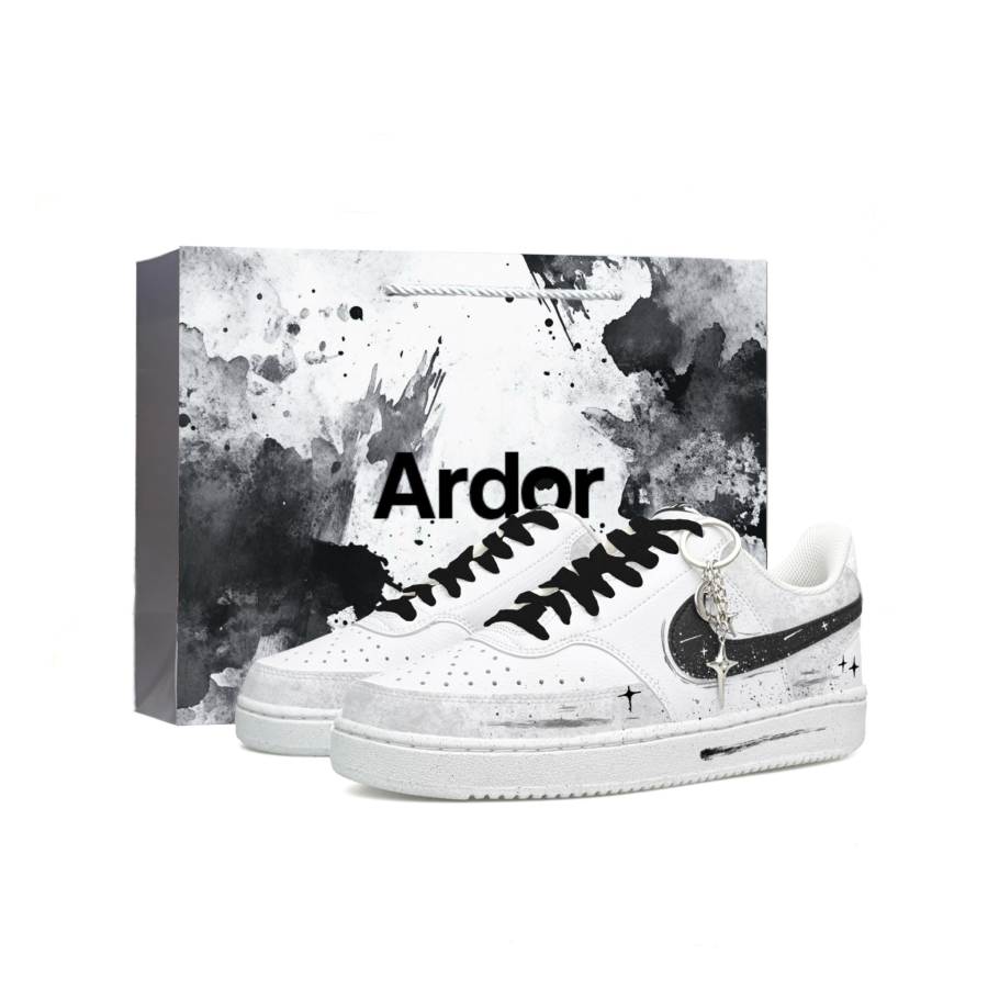 Nike Nike Court Vision Skateboard Shoes Men's Low Top White