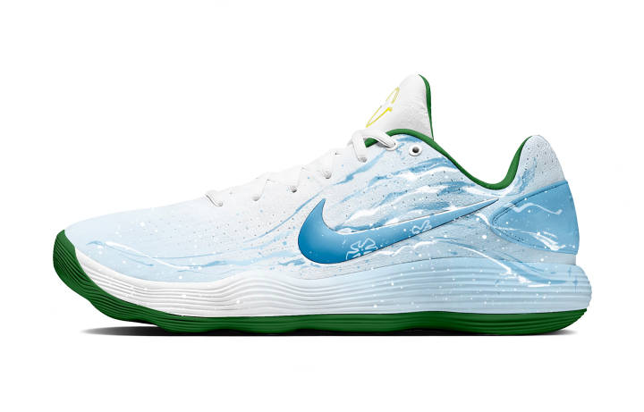 Nike Nike Hyperdunk 2017 Basketball Shoes Men's Low Top Blue/White