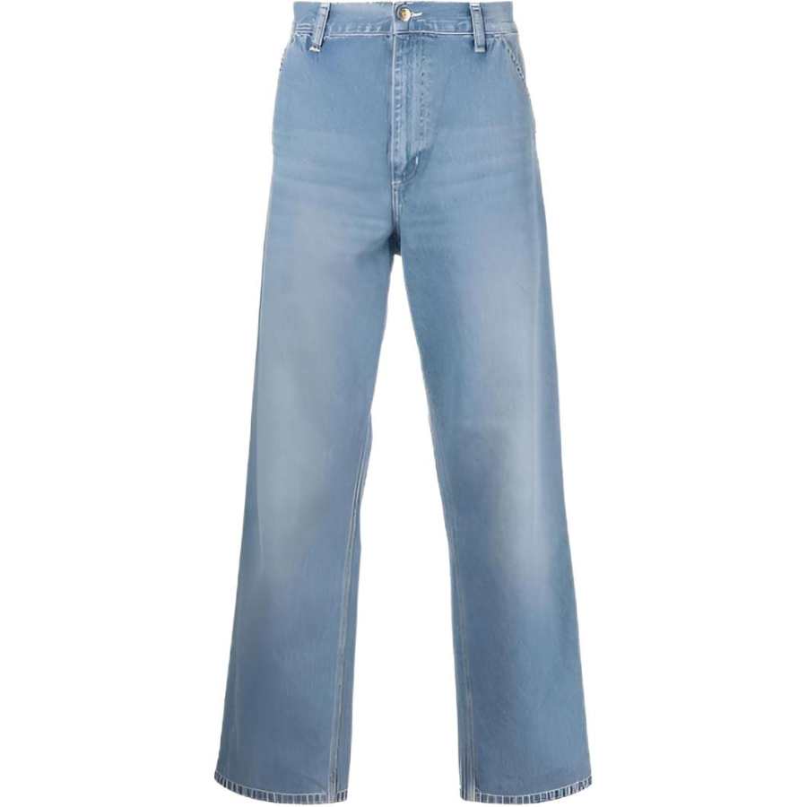 Carhartt WIP Simple Mid Rise Straight Leg Jeans