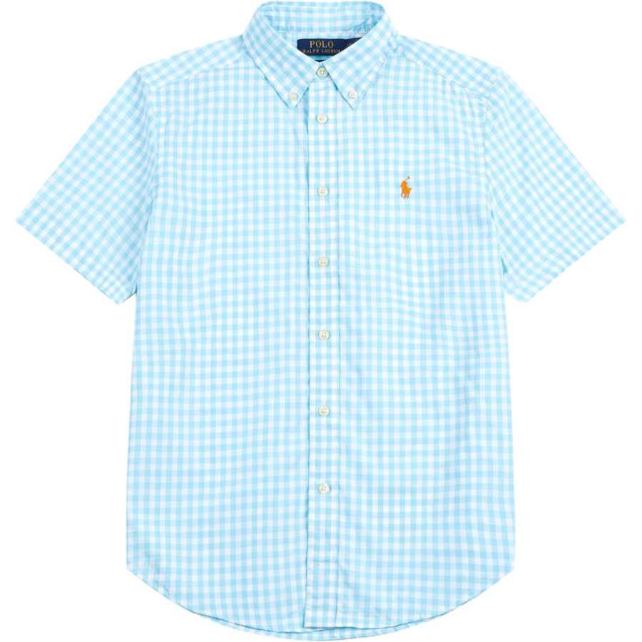 Polo Ralph Lauren Kids Casual Shirts Lapel Moderate Non Stretch