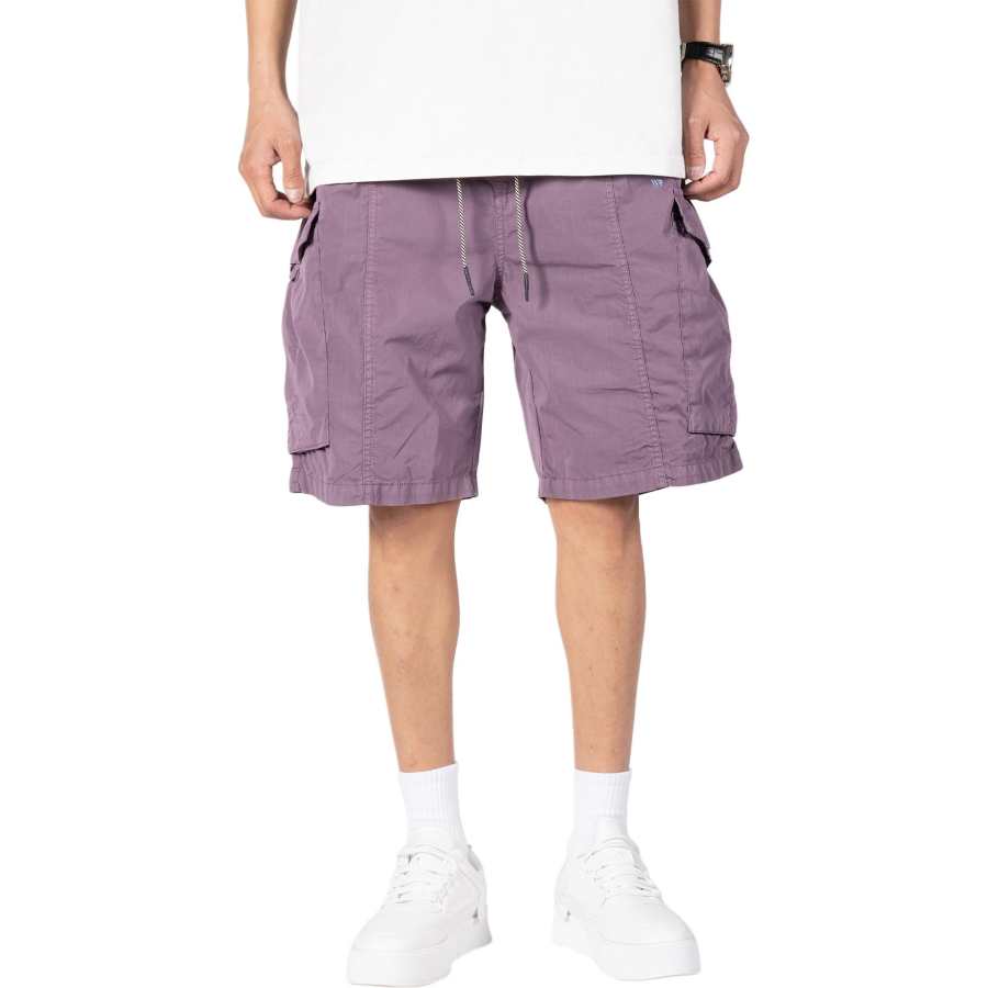 WARRIOR WARRIOR Cargo Shorts Unisex Thin Wide Leg Pants