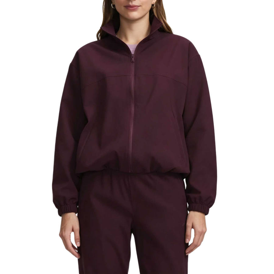 Under Armour Jackets Women's Blood Red Stand Collar Moderate